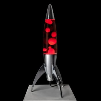 Lava lempa Red Rocket