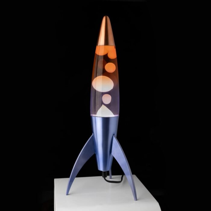 Lava lempa Rocket Blue Gradient