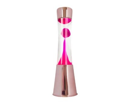 Lava lempa Rose Gold Base