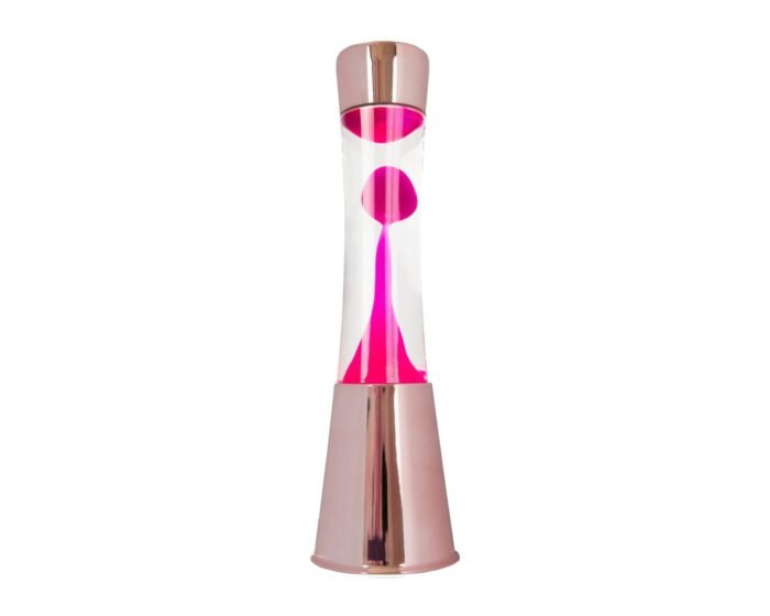 Lava lempa Rose Gold Base