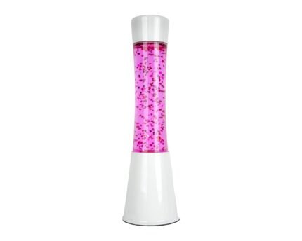 Lava lempa Tower Glitter Hearts