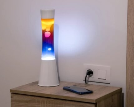 Lava lempa Tricolor Gradient Tower