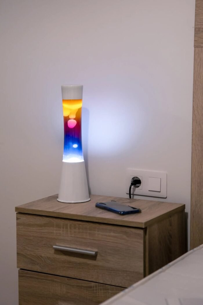 Lava lempa Tricolor Gradient Tower