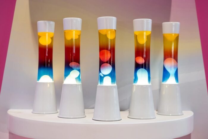 Lava lempa Tricolor Gradient Tower