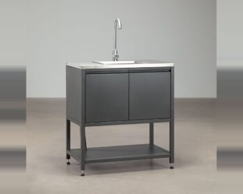 Modulinė kampinė lauko virtuvė SAVONA, 7 dalių