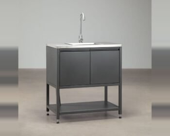 Modulinė lauko virtuvė SAVONA, 3 dalių su griliu