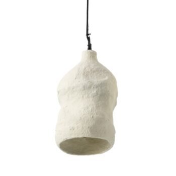 Pakabinamas šviestuvas MOLOKO, balta, 36 cm