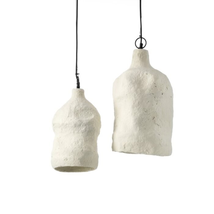 Pakabinamas šviestuvas MOLOKO, balta, 36 cm
