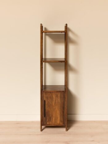 Siaura lentyna su spintele, 163 cm