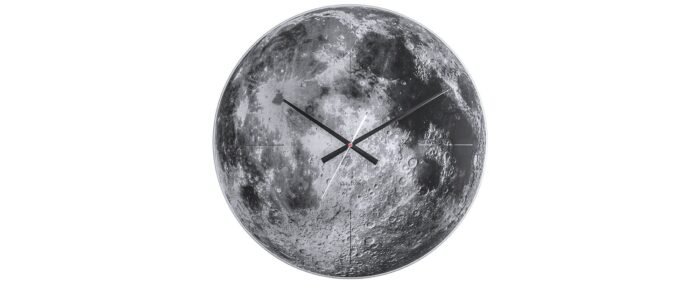 Sieninis laikrodis MOON, Ø60 cm