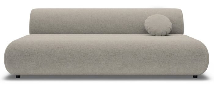 Sofa-lova ARIONE (su patalynės dėže) — Pilkai smėlinė