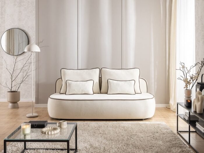 Sofa-lova SAGA, 210 cm, pasirenkamas audinys