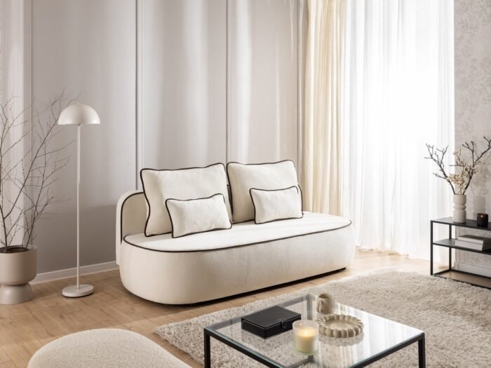 Sofa-lova SAGA, 210 cm, pasirenkamas audinys