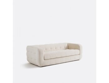 Sofa PAUPIETTE, 208 cm, pasirenkamas audinys