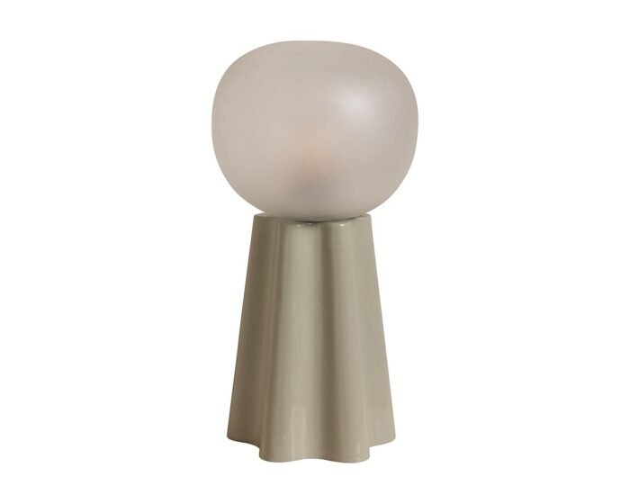 Stalinis šviestuvas CANNELE, žalias, su USB laidu