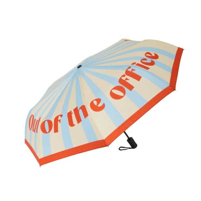 Sulankstomas skėtis "Out of the Office"