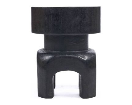 Taburetė SQUAT SPOT, juoda, 40x40 cm