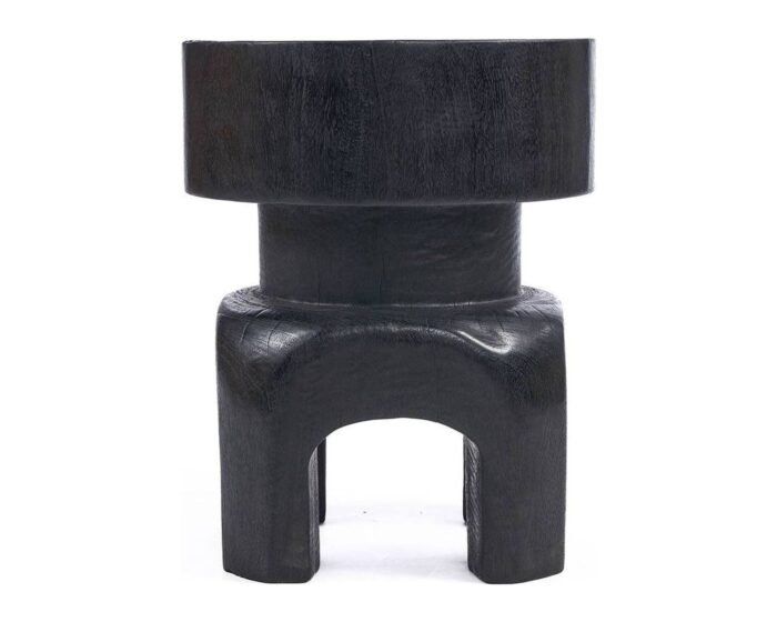 Taburetė SQUAT SPOT, juoda, 40x40 cm