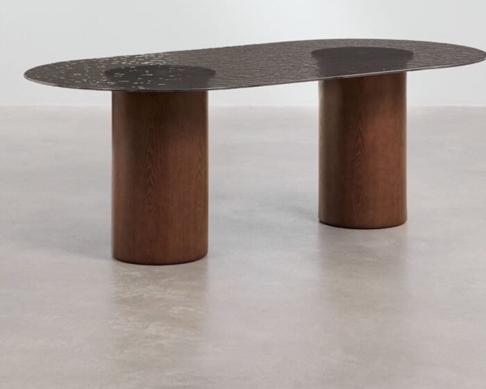 Valgomojo stalas ASGRI, 220x110 cm