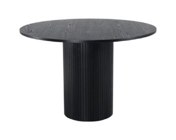 Valgomojo stalas BIANCA Black ⌀110