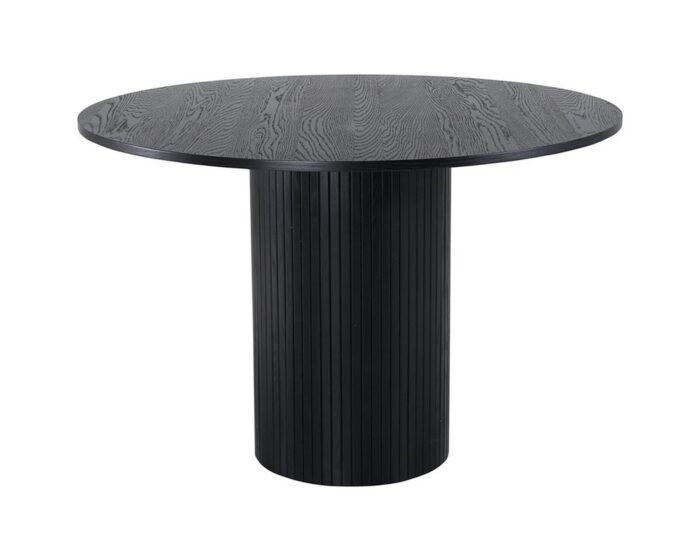 Valgomojo stalas BIANCA Black ⌀110