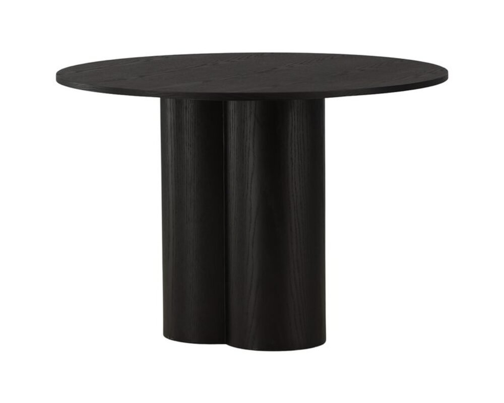 Valgomojo stalas OLIVIA Black ⌀110