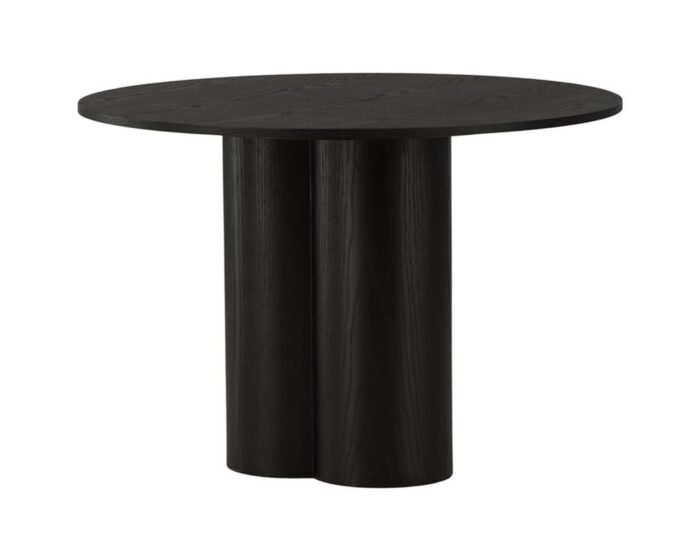 Valgomojo stalas OLIVIA Black ⌀110