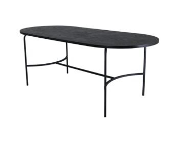 Valgomojo stalas SKATE Black 90x200