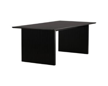 Valgomojo stalas VAIL Black 100x200