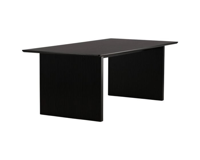 Valgomojo stalas VAIL Black 100x200