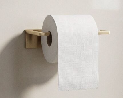 WC popieriaus laikiklis KANTERA, aukso