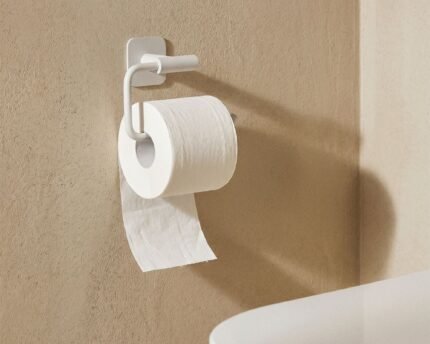 WC popieriaus laikiklis LUMERA, baltas