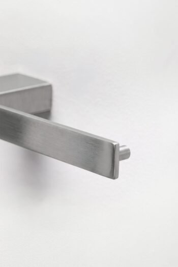 WC popieriaus laikiklis MELVA, šlifuoto plieno
