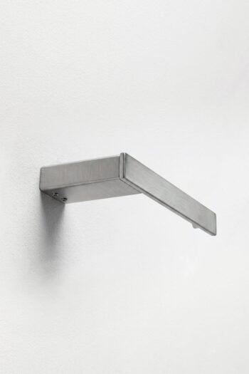 WC popieriaus laikiklis MELVA, šlifuoto plieno