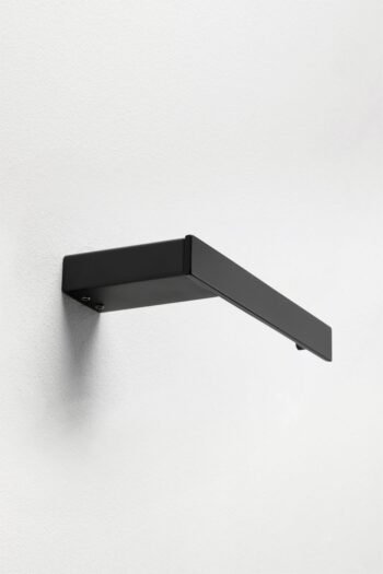 WC popieriaus laikiklis MELVA, juodas