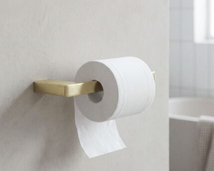 WC popieriaus laikiklis MELVA, aukso
