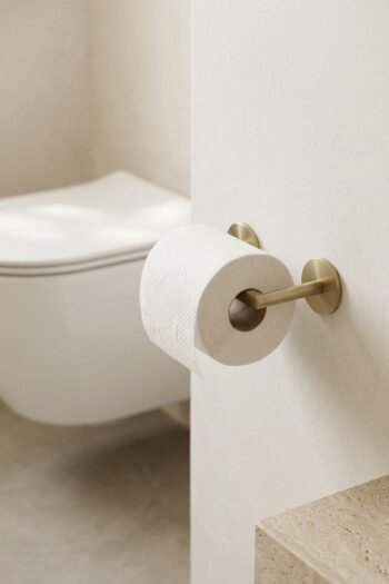 WC popieriaus laikiklis RONDELA, aukso