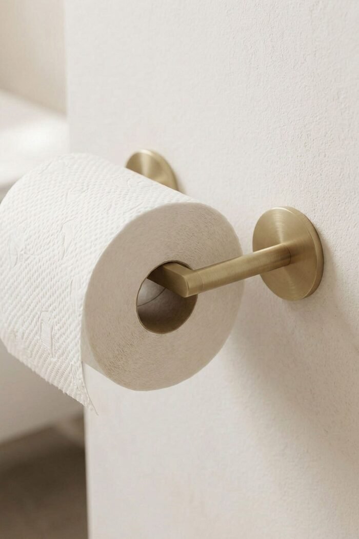 WC popieriaus laikiklis RONDELA, aukso