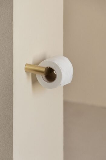 WC popieriaus laikiklis SALDRA, aukso