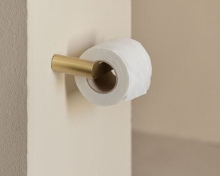 WC popieriaus laikiklis SALDRA, aukso