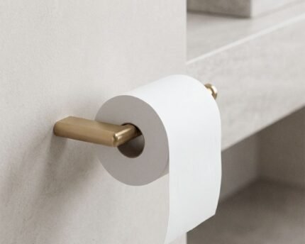 WC popieriaus laikiklis VIRSA, aukso