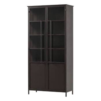 Indauja FLORESTA, tamsiai ruda, 99x45xH203 cm (2 durelės)