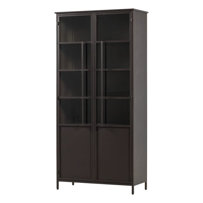 Indauja FLORESTA, tamsiai ruda, 99x45xH203 cm (2 durelės)