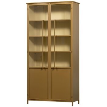 Indauja FLORESTA, medaus geltona, 99x45xH203 cm (2 durelės)