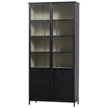 Indauja FLORESTA, juoda, 99x45xH203 cm (2 durelės)