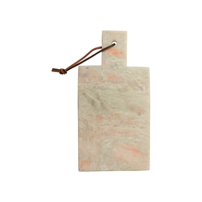 Marmurinė pjaustymo lentelė su rankena MINIMA, 30x15 cm, Pilkai žalia