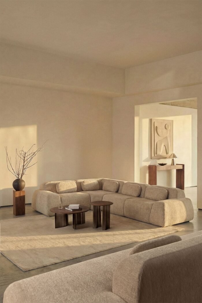 Modulinė kampinė sofa MERIDA, 4 dalys