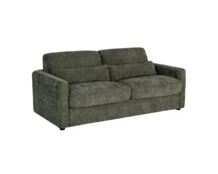 Sofa-lova, alyvuogių žalia