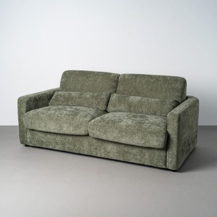 Sofa-lova, alyvuogių žalia