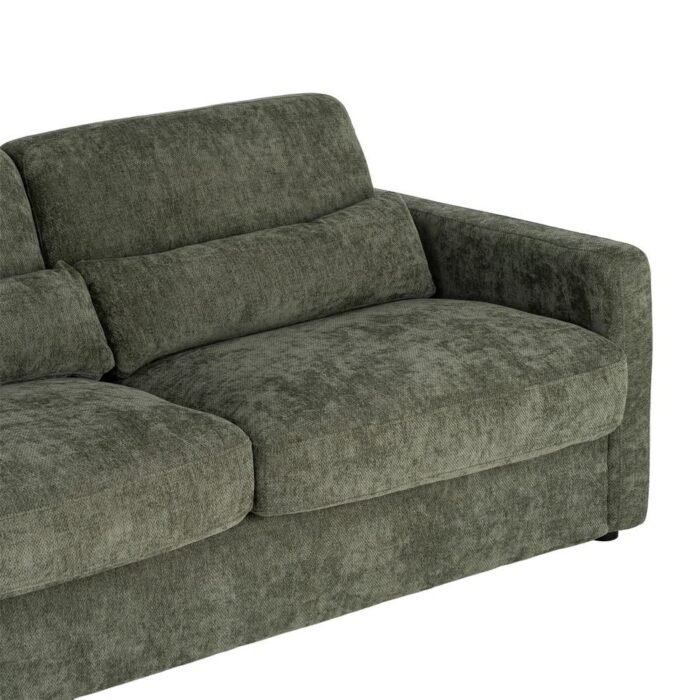 Sofa-lova, alyvuogių žalia